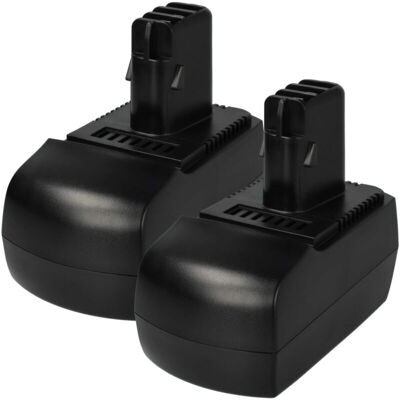 VHBW 2x Battery for Metabo 6.25475 - 14.4V, 2100mAh NiMH VHBW 2x Battery for Metabo 6.25475 - 14.4V, 2100mAh NiMH