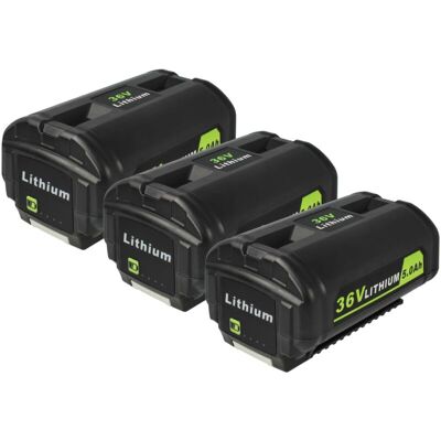 vhbw RY40100 36V 3x Battery - High Capacity Power Tool Battery vhbw RY40100 36V 3x Battery - High Capacity Power Tool Battery