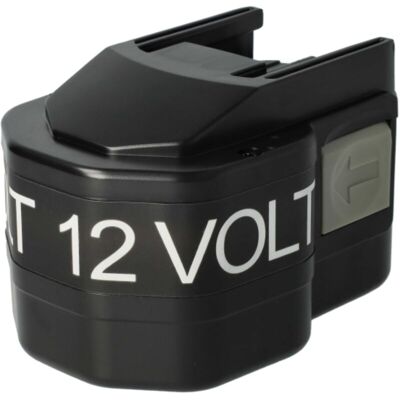 vhbw Milwaukee Battery Replacement - NiMH 12V - Black vhbw Milwaukee Battery Replacement - NiMH 12V - Black
