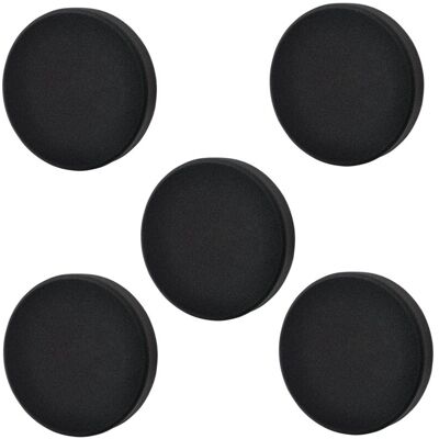 x5 Draper 180mm Polishing Sponge Soft Hook and Loop Black 18cm 7 Inch 20396 x5 Draper 180mm Polishing Sponge Soft Hook and Loop Black 18cm 7 Inch 20396