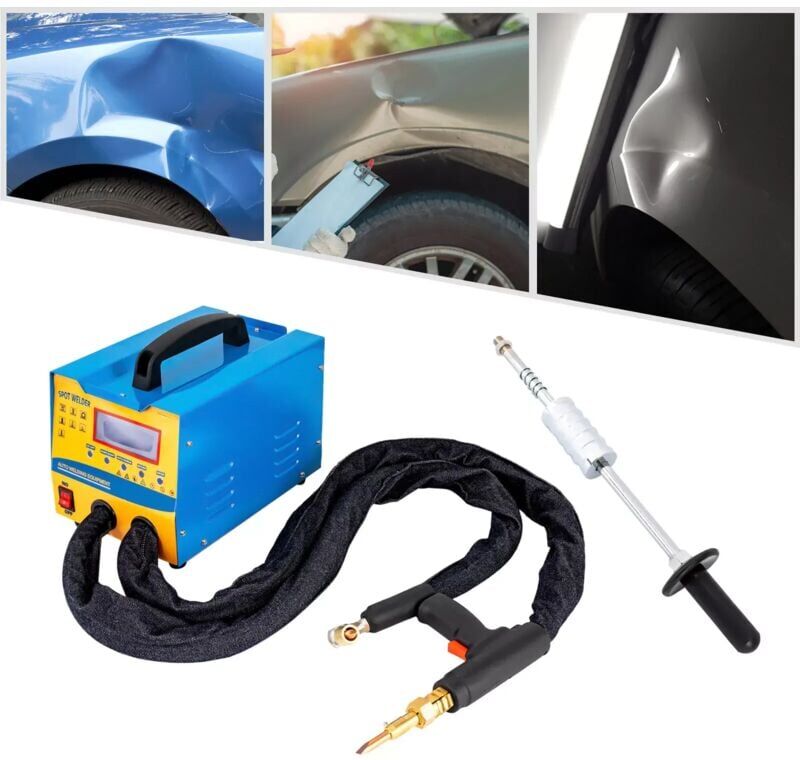 CNCEST 3000W Stud Welder Paintless Car Body Spot Dent Puller Welding Machine 7 Modes