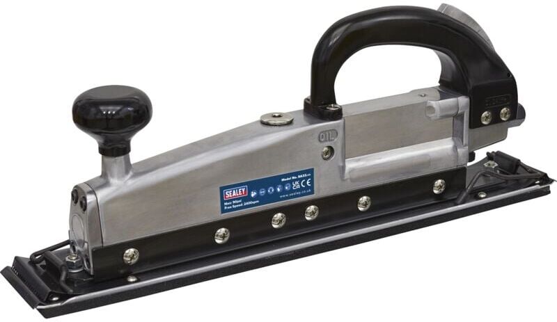 SA32 Twin Piston In-line Air Sander 400 x 70mm - Sealey