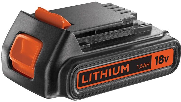 BLACK+DECKER Ryobi - black + decker BL1518 Slide Battery Pack 18V 1.5Ah Li-ion B/DBL1518