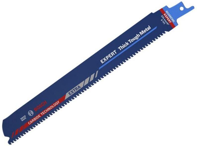 2.608.900.368 expert Thick Tough Metal S1155CHC Reciprocating Blade 225mm x 8 tpi BPA608900368 - Bosch