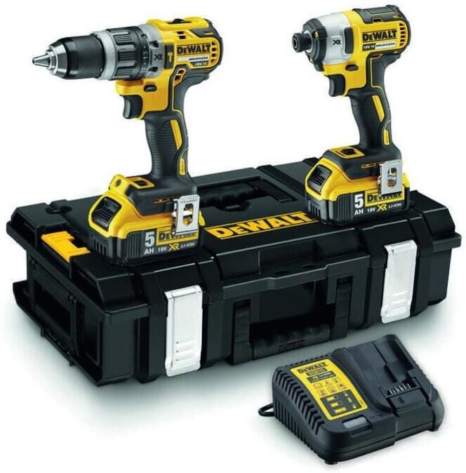 Dewalt - DCK266P2 18V xr Brushless Combi Drill and Impact Driver Twin Kit