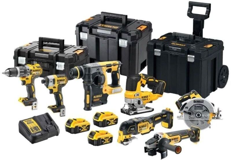 Dewalt DCK755P3T Brushless Cordless 18v 7 Piece Tool Kit + 3 x 5.0ah Batteries