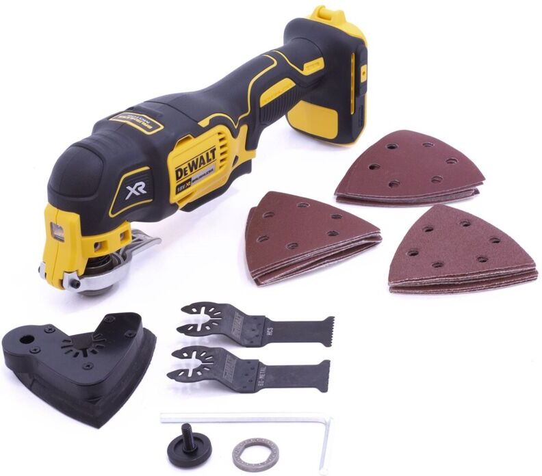 Dewalt DCS355N 18v XR Brushless Oscillating Multi Tool Bare + 29PC Accessory Set