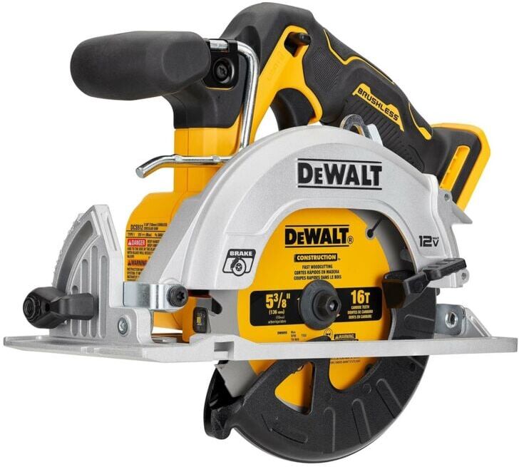 DCS512N 12v 140mm xr Brushless Circular Saw DCS512N-XJ - Bare Tool - Dewalt