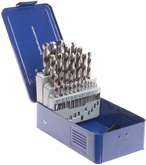 Faithfull - hss Drill Bit Set of 25 M2 1 - 13mm & Case FAIMSET25PRO