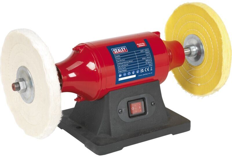 Sealey - BB2002 200mm Bench Mounting Buffer Polisher 550W/230V