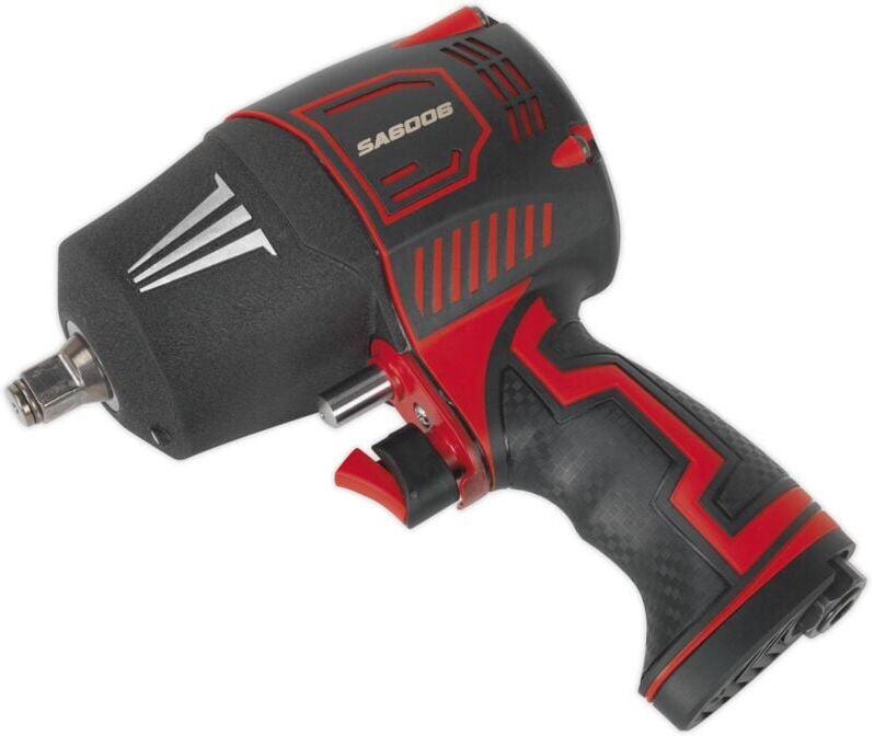 Sealey - SA6006 Premier Twin Hammer Composite Air Impact Wrench 1/2''Sq Drive