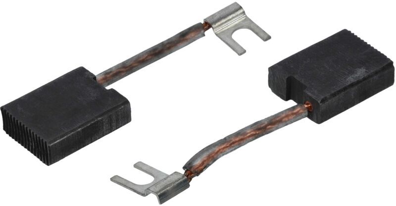 Vhbw - 2x Carbon Brush 6.3 x 16 x 20 mm compatible with Bosch gof 1700, 1600 power tool