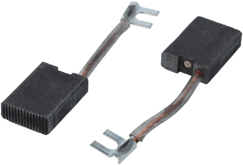 Vhbw - 2x Carbon Brush 6.3 x 16 x 22.5 mm replacement for Black & Decker 908752, 934623, 3.604.321.034 for circular saw, angle grinder