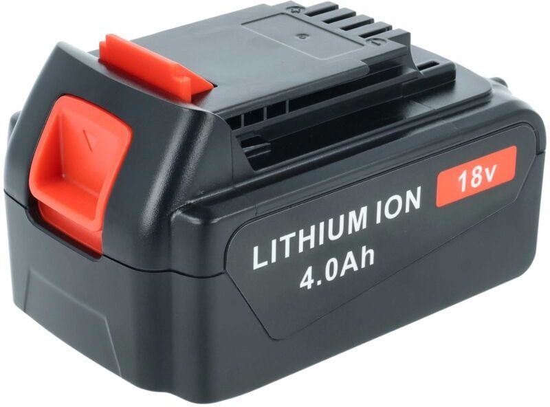 vhbw Battery Replacement for Black & Decker BL1518-XJ, BL2018-XJ, BL3018, BL3020 for Electric Power Tools (4000 mAh, Li-Ion, 18 V)