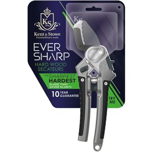 KENT & STOWE Kent&stowe - 70100541 Eversharp Garden Hard Wood Anvil Secateurs Never Blunts