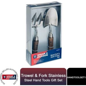 Spear & Jackson Spear&jackson - Gift Set of Trowel & Fork, Stainless Steel Hand Tools