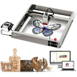 Creality - Falcon 2 Laser Engraver, 22W diy Laser Cutter with 25000mm/min Air Assis,Color engraving, offline engraving Higher Accuracy Laser