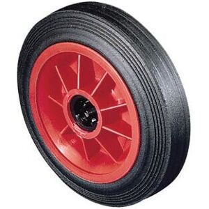 Rubber Tyre Polyprop' Centre 250mm-3/4 Bearing Wheel - Atlas Workholders