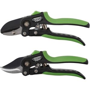 Draper - 08986 - Anvil And Bypass Secateurs Set, 200mm (2 piece)