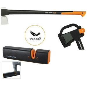 Fiskars - X27 122503 Splitting Axe Anti Shock FSK122503 Sharpening Tool FSK120740