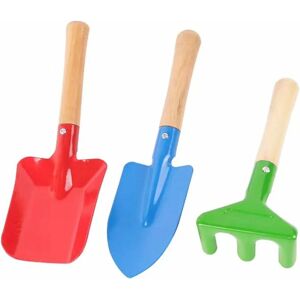 Héloise - Mini Kids Garden Tools with Shovel, Spade, Rake - Colorful Garden Kit - Garden Tool for Kids and Adults (3 Pieces)