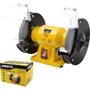 Jobsite - 150W Twin Bench Grinding Polisher Workshop Garage Stone Grinder 6'