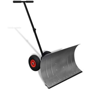 Sweiko - Manual Snow Shovel with Wheels VDTD03904