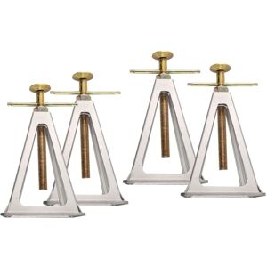 Berkfield Home - ProPlus Stabiliser Stands Set Aluminium 4 pcs 360803