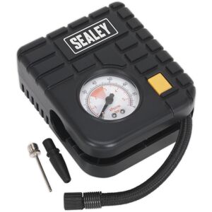 Sealey - MS163 Micro Air Compressor with Work Light 12V
