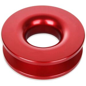 WOOSIEN Soft Shackle Ring, Snatch Ring For Atv Utv Suv Truck 41000 Lb, Red