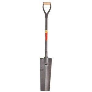 Am-tech - Drainage Drain Spade Steel d Handle Post Hole Trench Spade 1200mm Shovel U1875