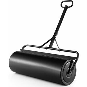COSTWAY 113L Metal Garden Lawn Roller Water Sand Filled Drum Grass Roller Tow Behind COSTWAY 113L Metal Garden Lawn Roller Water Sand Filled Drum Grass Roller Tow Behind