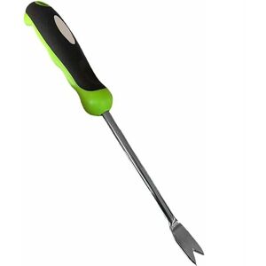 Csparkv - 33x5cm)Dandelion Weeder Stainless Steel Manual Weeding Tool Gardening Tool Csparkv - 33x5cm)Dandelion Weeder Stainless Steel Manual Weeding Tool Gardening Tool