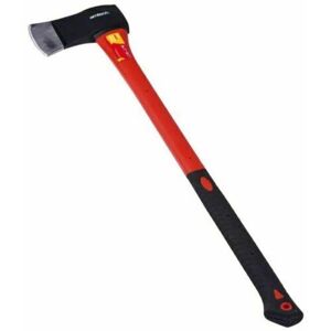 Am-tech - 4lb Felling Axe 64oz Fibreglass Handle Hammer Log Splitter Steel Head A2960 Am-tech - 4lb Felling Axe 64oz Fibreglass Handle Hammer Log Splitter Steel Head A2960