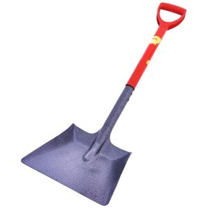 Am-tech - Builders Shovel Heavy Duty Square Mouth Spade Gardening Builders Steel U1850 Am-tech - Builders Shovel Heavy Duty Square Mouth Spade Gardening Builders Steel U1850