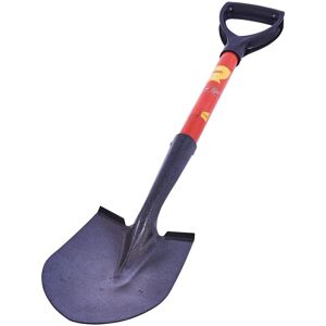 Am-tech - Shovel Spade d Shape Round Mouth Builders Gravel Gardening Builders Steel U1860 Am-tech - Shovel Spade d Shape Round Mouth Builders Gravel Gardening Builders Steel U1860