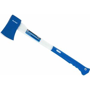 BLUE SPOT TOOLS BlueSpot 2lb Axe Chopper With Fibreglass Handle Hatchet Tree Log Felling 620mm BLUE SPOT TOOLS BlueSpot 2lb Axe Chopper With Fibreglass Handle Hatchet Tree Log Felling 620mm