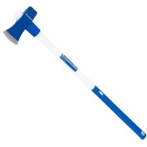 Blue Spot Tools - BlueSpot 6lb Log Splitting Chopper Wood Maul Axe Fibreglass Rubber Handle 910mm Blue Spot Tools - BlueSpot 6lb Log Splitting Chopper Wood Maul Axe Fibreglass Rubber Handle 910mm