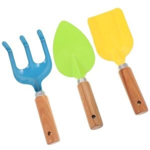 Csparkv - 20x7cm 1 Set Kids Garden Tool Set Children's Gardening Toys Children's Sand Rake Small Sand Shovel Children's Shovel Iron Csparkv - 20x7cm 1 Set Kids Garden Tool Set Children's Gardening Toys Children's Sand Rake Small Sand Shovel Children's Shovel Iron