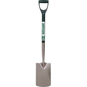 Rutland Digging Spade Stainless Steel, Polypropylene Shaft Rutland Digging Spade Stainless Steel, Polypropylene Shaft