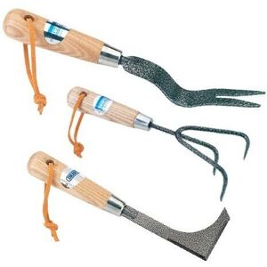 Draper Garden Carbon Steel Hand Weeder Cultivator and Patio Weeder Wooden Handle Draper Garden Carbon Steel Hand Weeder Cultivator and Patio Weeder Wooden Handle