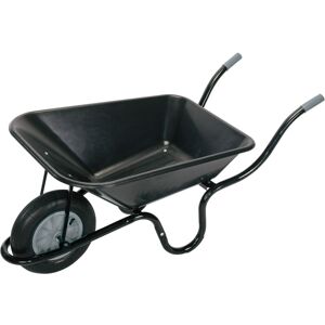 DRAPER TOOLS Draper Heavy Duty 85L Plastic Tray Wheelbarrow with Reinforced Frame and Durable Construction DRAPER TOOLS Draper Heavy Duty 85L Plastic Tray Wheelbarrow with Reinforced Frame and Durable Construction