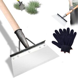 COOCHEER Garden Shovel, Multifunctional Cleaning Shovel, Garden Scraper, Garden Weeding Tool, Garden Tools, Garden Shovel for Weeds and Moss, 23cm COOCHEER Garden Shovel, Multifunctional Cleaning Shovel, Garden Scraper, Garden Weeding Tool, Garden Tools, Garden Shovel for Weeds and Moss, 23cm