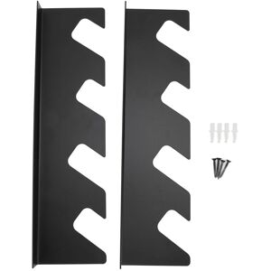 Groofoo - Garden Tool Organizer Flexible Adjustment Iron Shovel Rake Broom Wall Mount for Garage Yard Storage Groofoo - Garden Tool Organizer Flexible Adjustment Iron Shovel Rake Broom Wall Mount for Garage Yard Storage