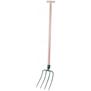 KADAX Garden Fork - Durable Steel & Wooden Handle - 4 Tine - Gardening Tool KADAX Garden Fork - Durable Steel & Wooden Handle - 4 Tine - Gardening Tool