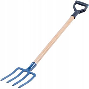 KADAX Garden Digging Fork 130cm - Ergonomic Steel or Wood Handle - 4 Long Teeth KADAX Garden Digging Fork 130cm - Ergonomic Steel or Wood Handle - 4 Long Teeth