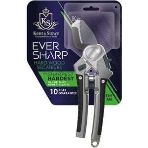KENT & STOWE Kent&stowe - 70100541 Eversharp Garden Hard Wood Anvil Secateurs Never Blunts KENT & STOWE Kent&stowe - 70100541 Eversharp Garden Hard Wood Anvil Secateurs Never Blunts