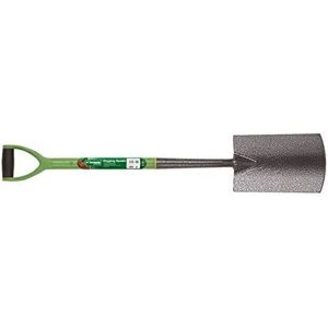 Kingfisher - Garden Border Spade, Digging Carbon Steel Border Spade for Garden and Lawn Lightweight Kingfisher - Garden Border Spade, Digging Carbon Steel Border Spade for Garden and Lawn Lightweight