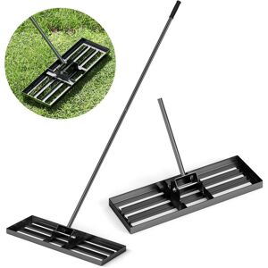 COSTWAY Lawn Leveling Rake 75 cm x 25 cm Heavy Duty Level Lawn Tool-Black COSTWAY Lawn Leveling Rake 75 cm x 25 cm Heavy Duty Level Lawn Tool-Black