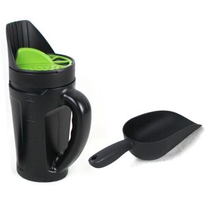 SJQKA Multifunctional Garden Lawn Vegetable Snow Salt Shaker Outdoor Salt Spreader with Shovel SJQKA Multifunctional Garden Lawn Vegetable Snow Salt Shaker Outdoor Salt Spreader with Shovel